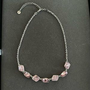 Swarovski Touchstone Crystal Shades of Pink Necklace